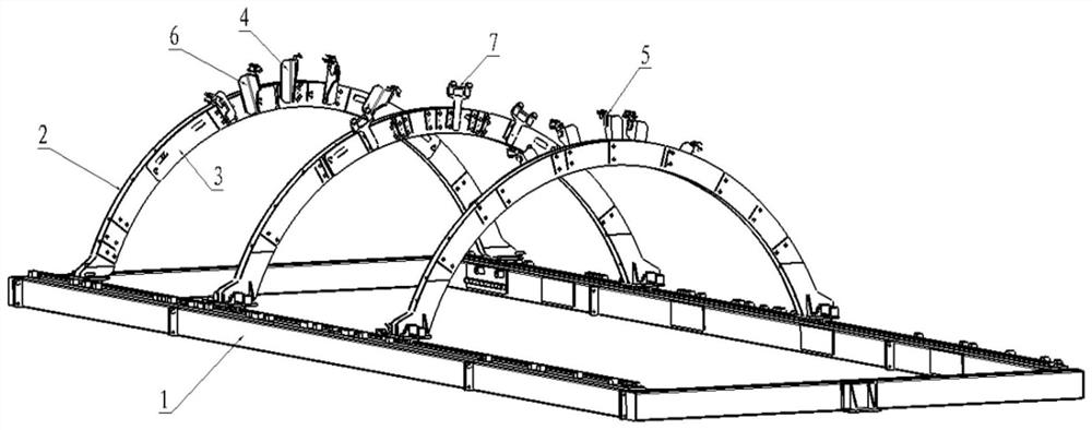 Flexible drilling and riveting bracket