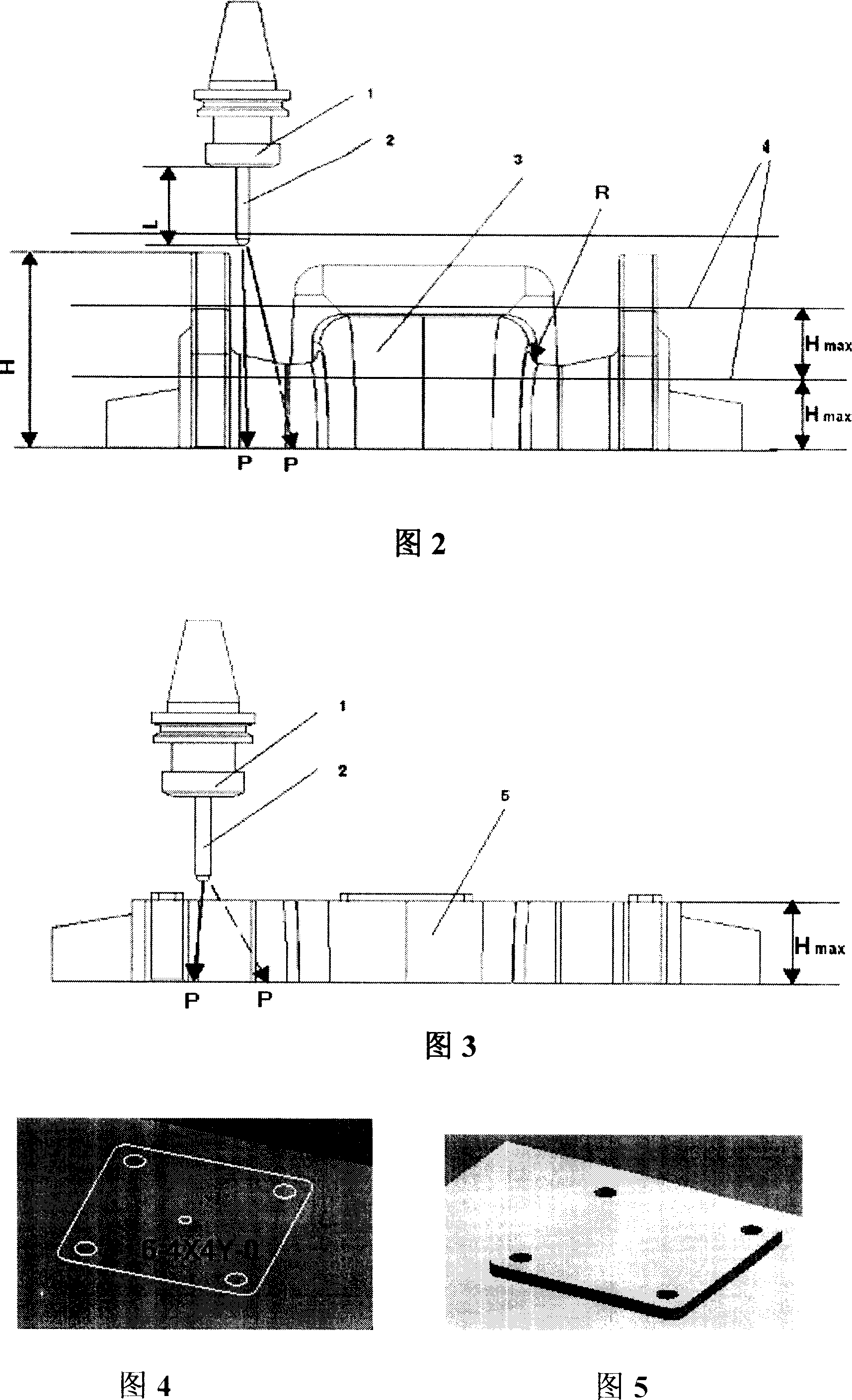 Equal-high segmenting combined numerical controlling milling manufacture method of complex shaped parts