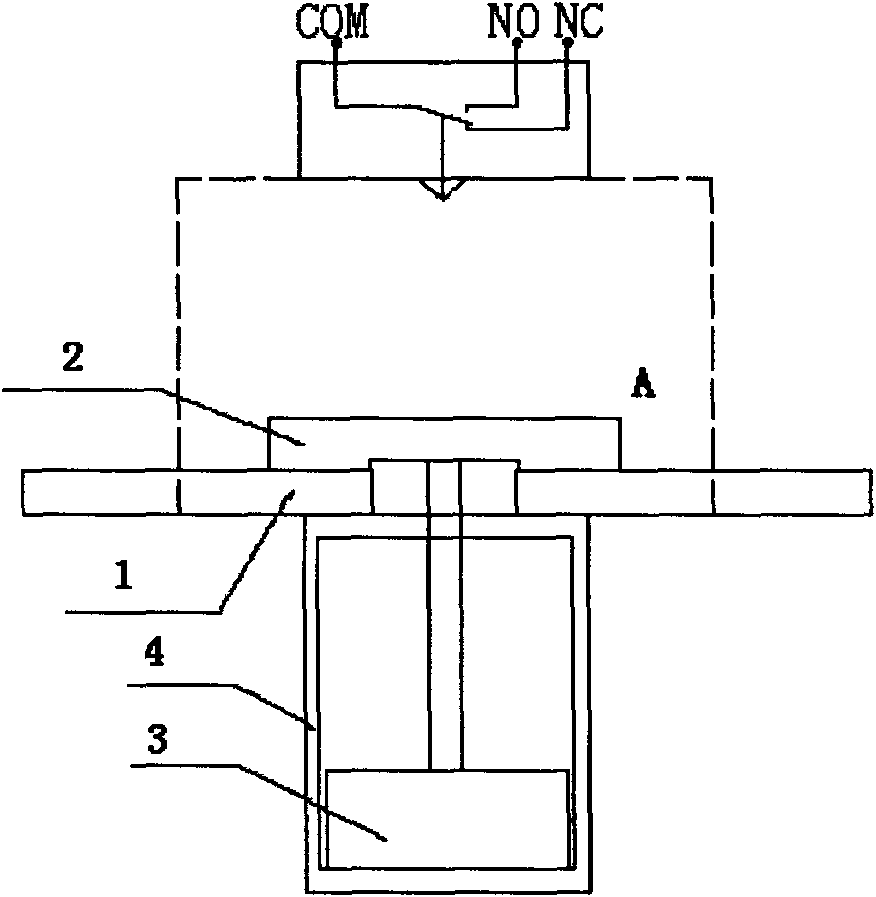 Magnetic latching contactor and communication power supply system