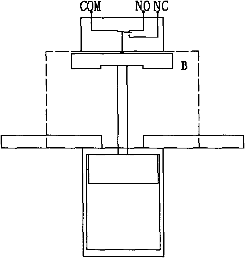 Magnetic latching contactor and communication power supply system