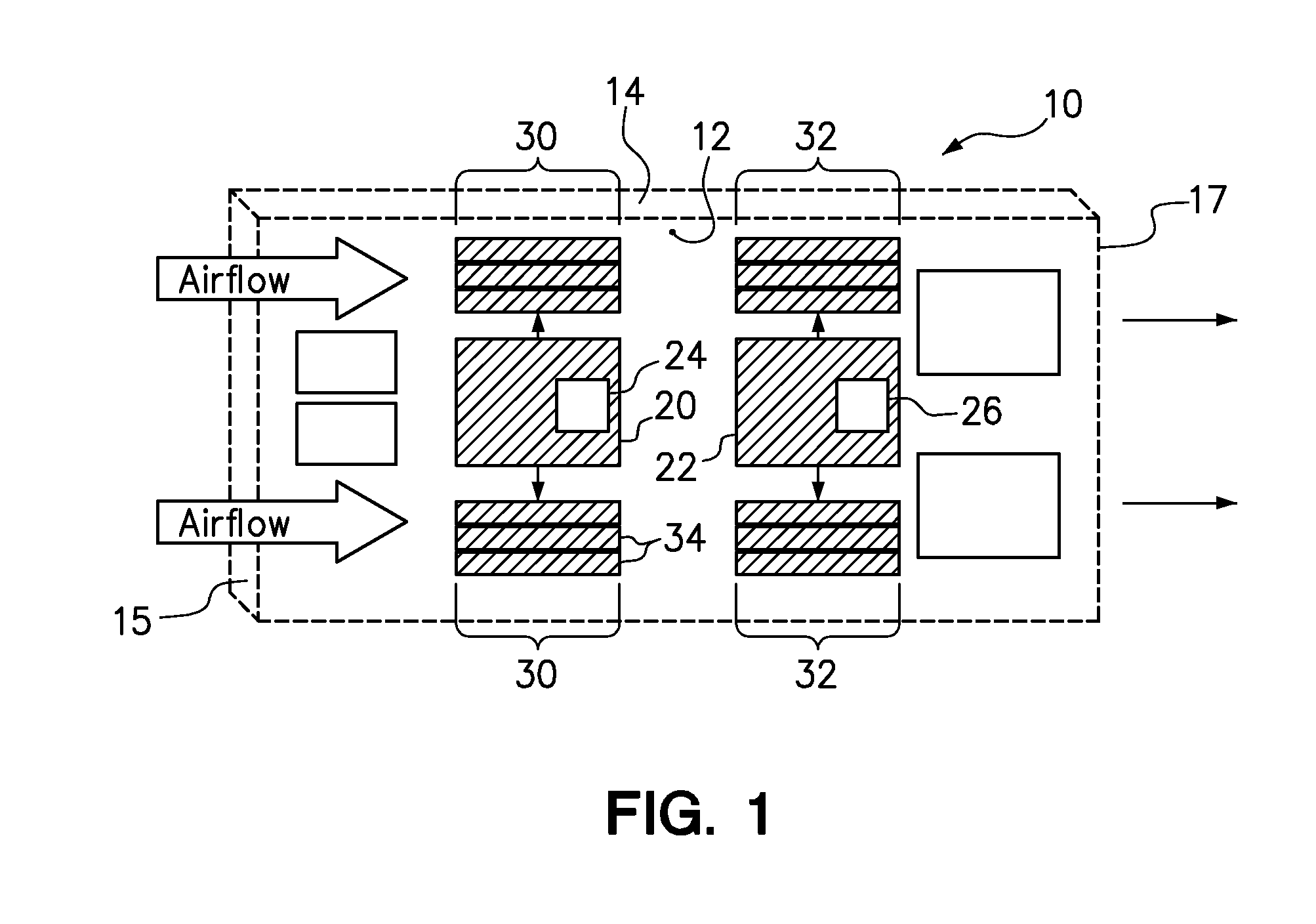 Minimizing airflow using preferential memory allocation