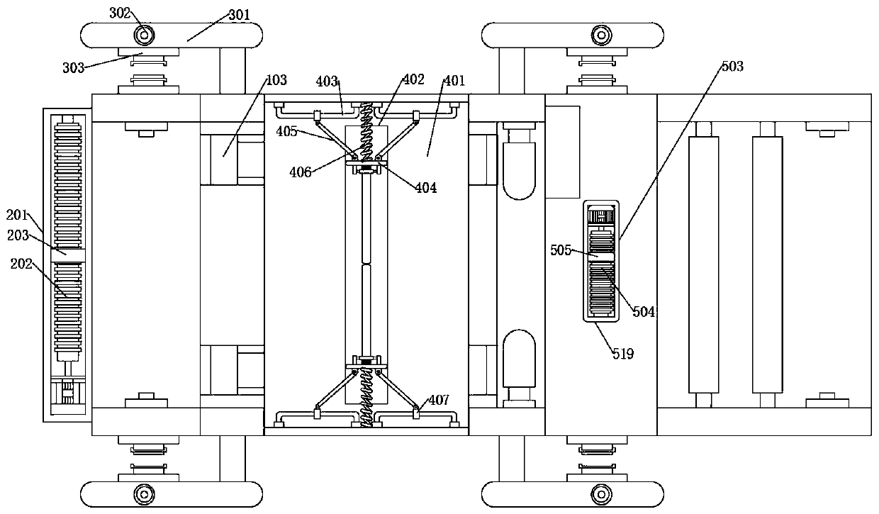 Automatic deviation rectifying and alarming device for automatic paper receiving machine