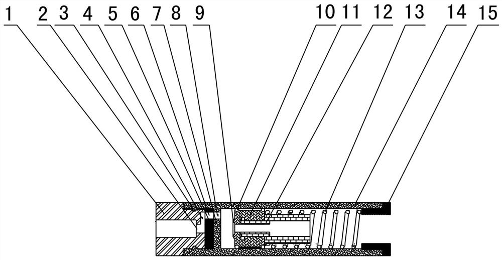 Positive-pressure slow-release automatic sealing device for indwelling needle