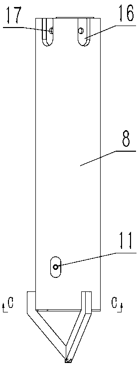 Sampling device and sampling method for accurately measuring coal seam gas content