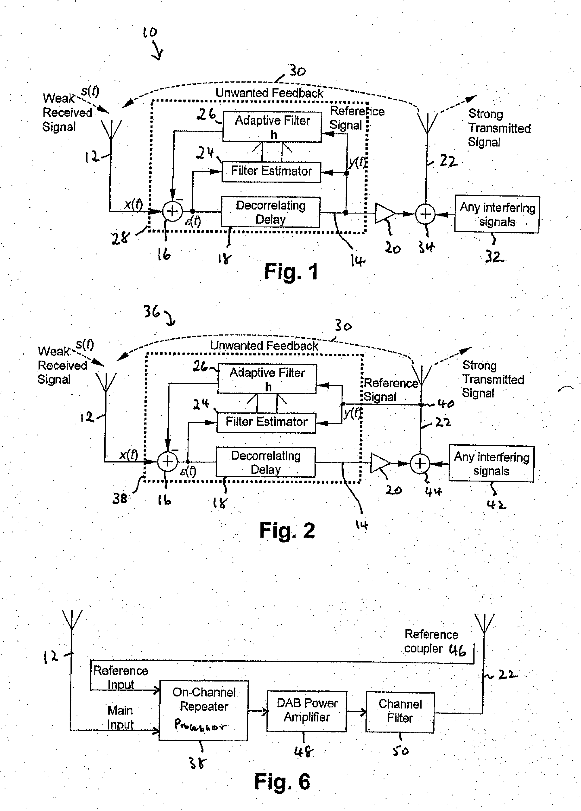 On-channel repeaters