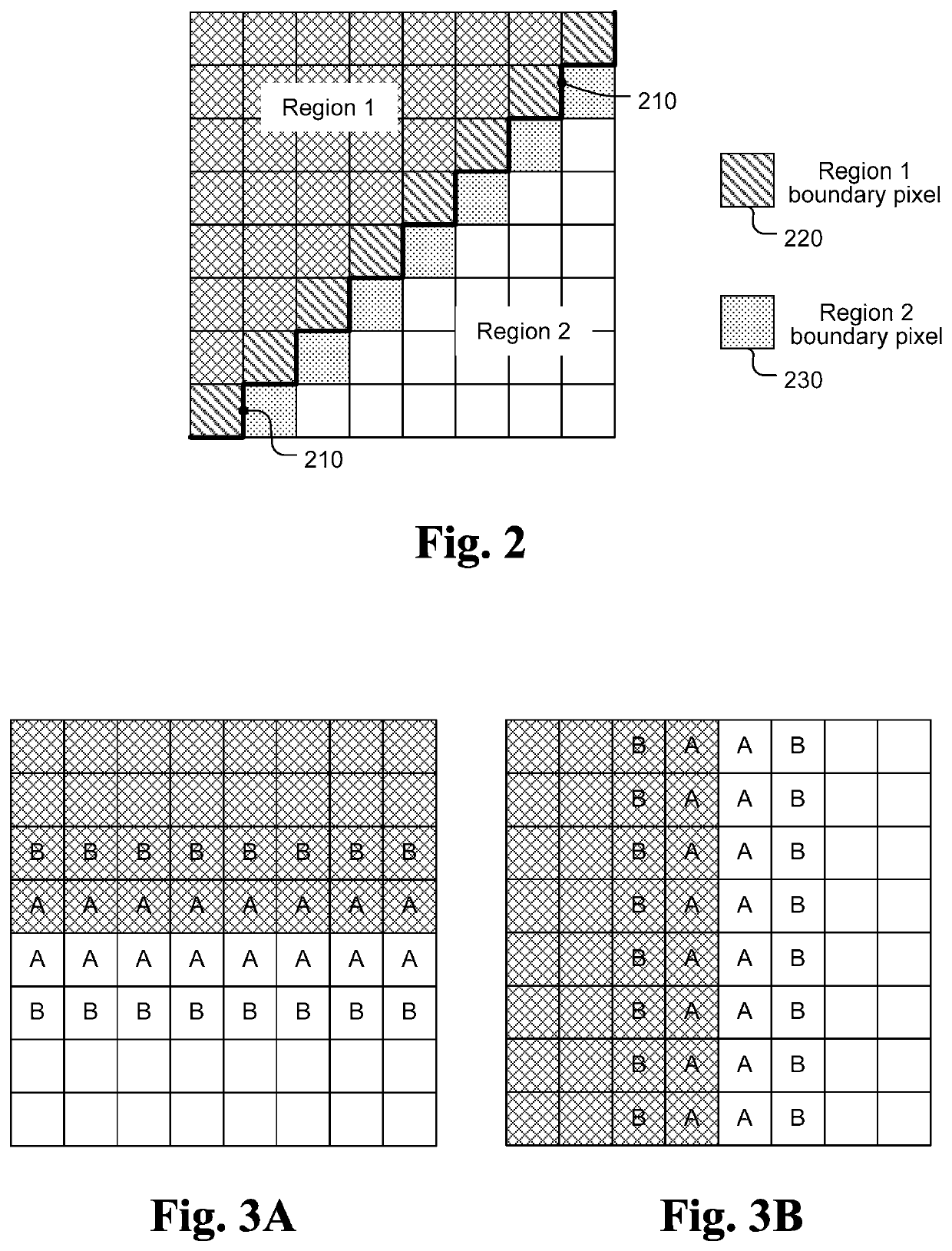 Method and apparatus for motion boundary processing