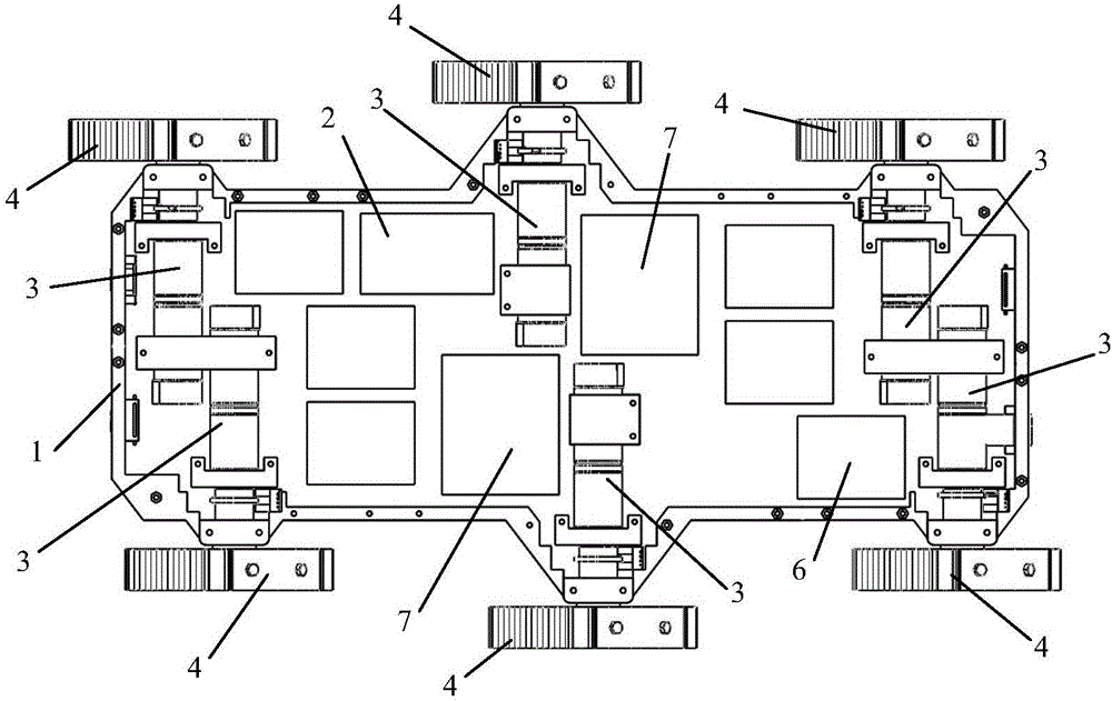 Novel hexapod bionic robot