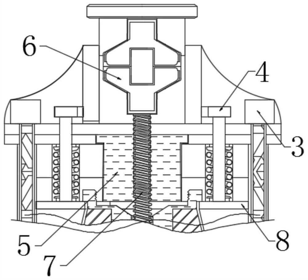 Ultrathin display frame integrated molding and demolding mechanism