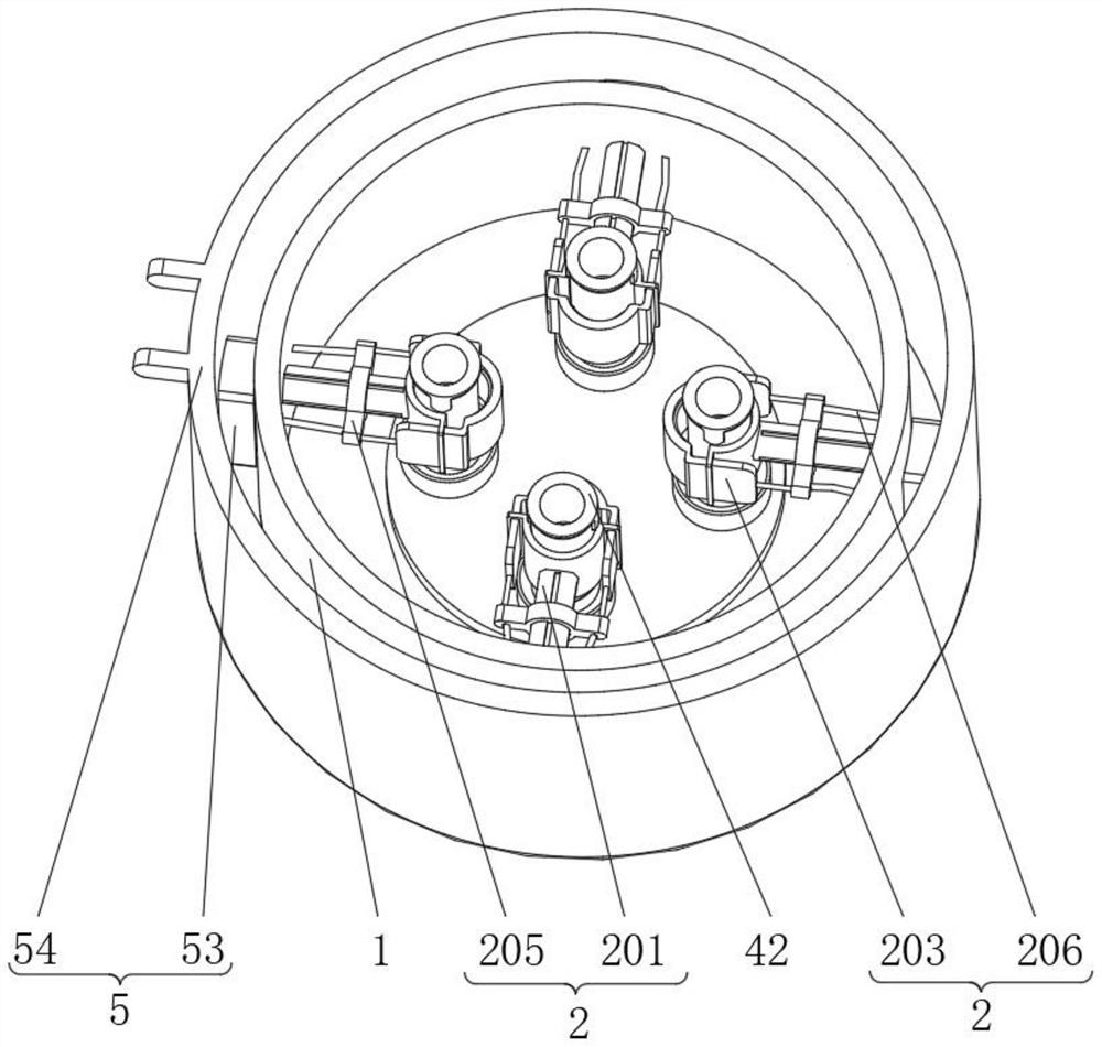 Collection device for excised specimens under digestive endoscope