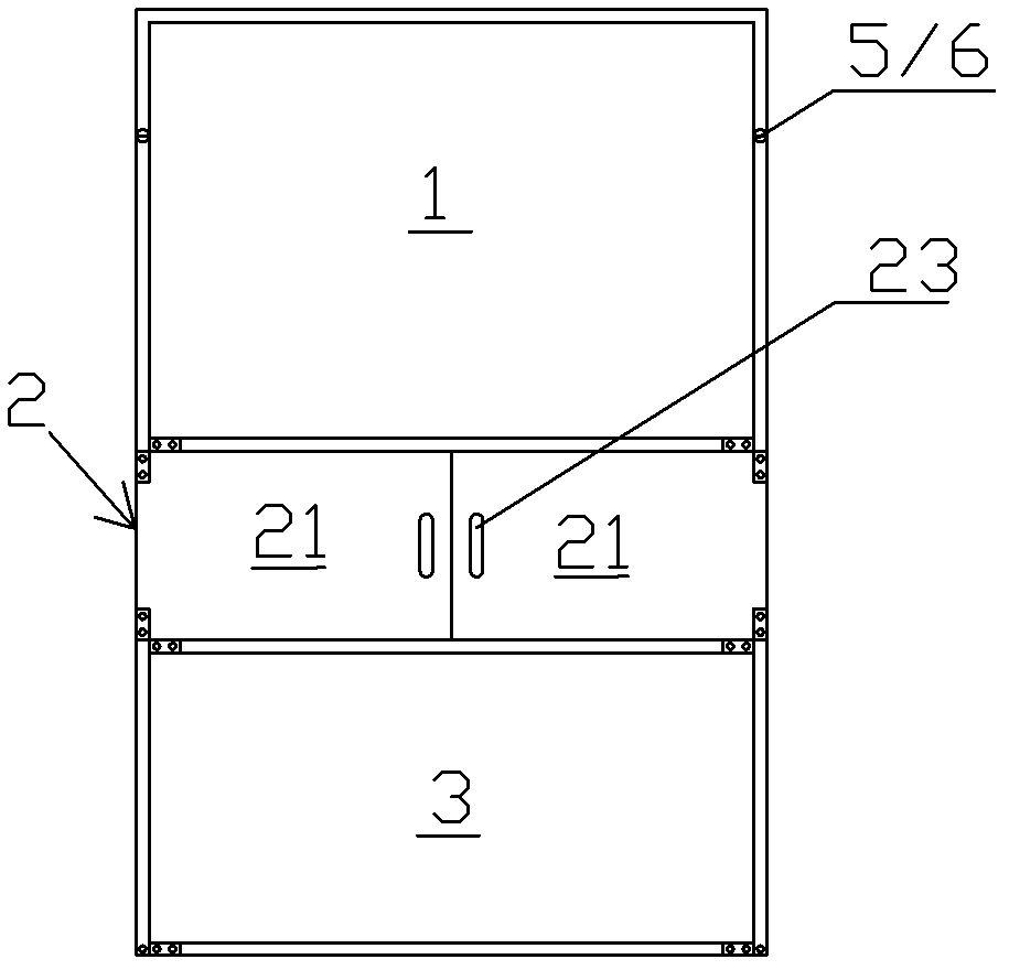 Window type invisible escape device