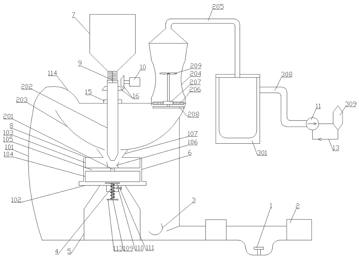 Grinding system for cereals