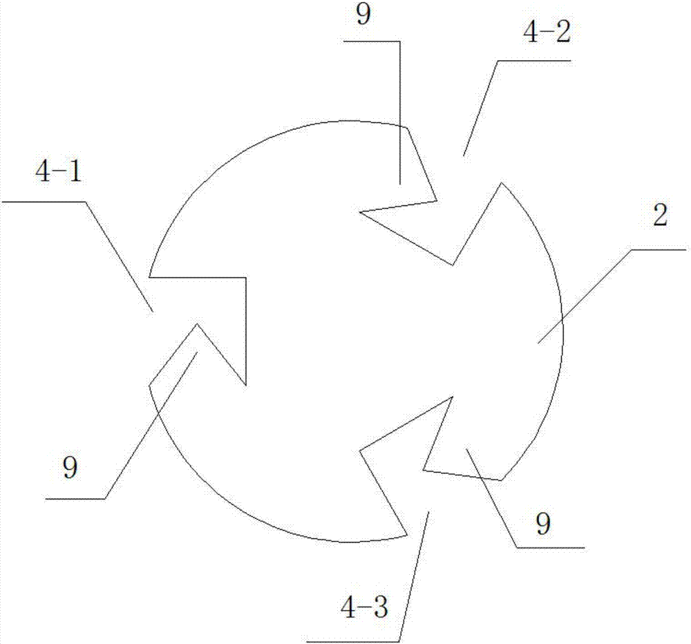 Device for improving water hammer effect to generate kinetic energy