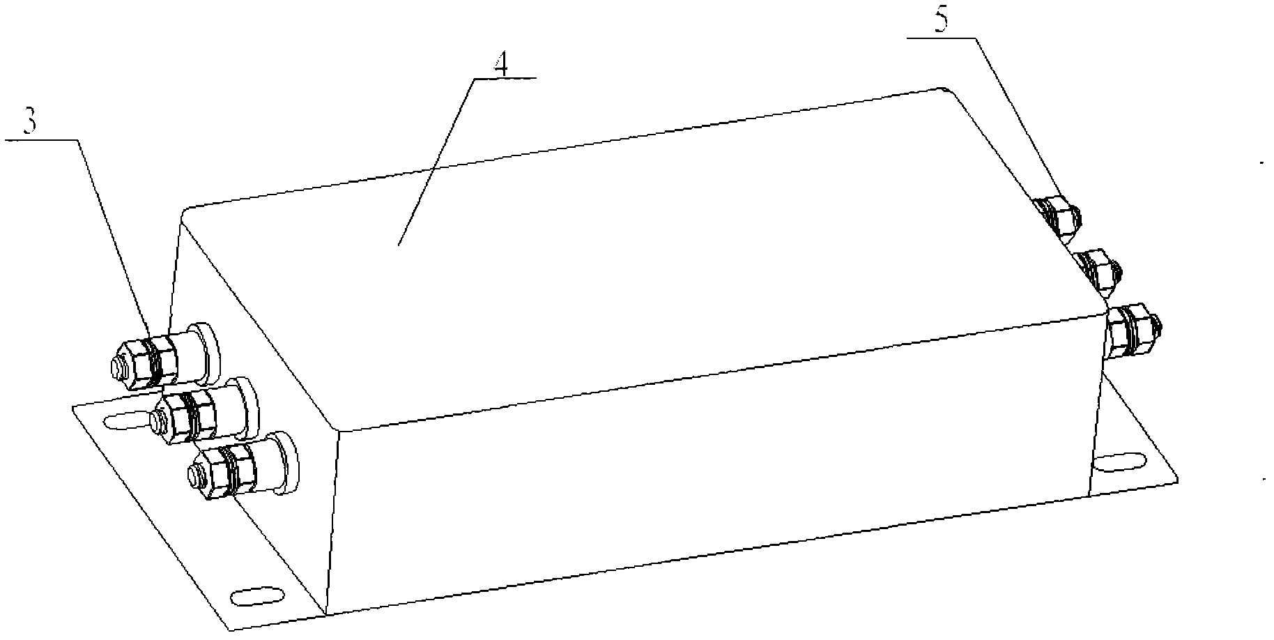 Design method of filter at output end of frequency converter