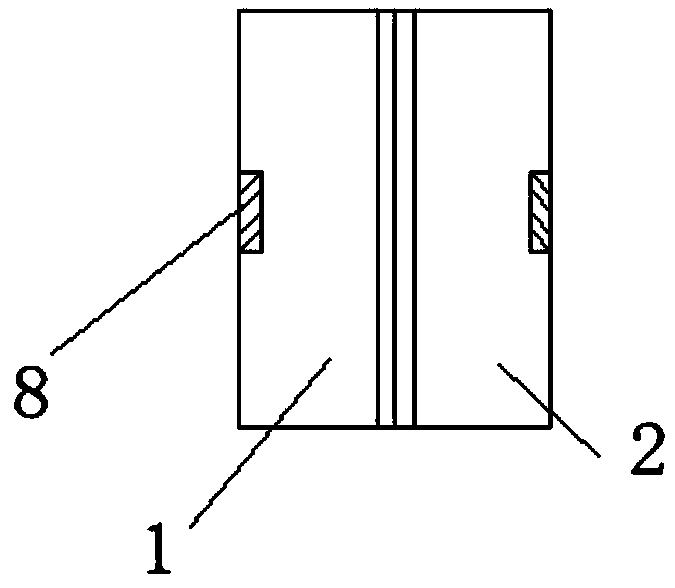 Special intelligent door for villa elevator