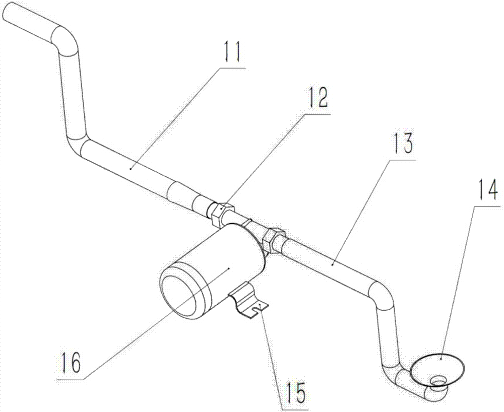 Shore-side filter type floating flock collecting device