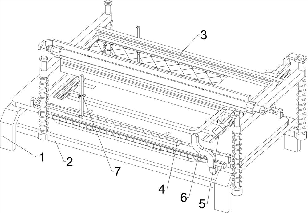 Office keyboard key surface screen printing equipment