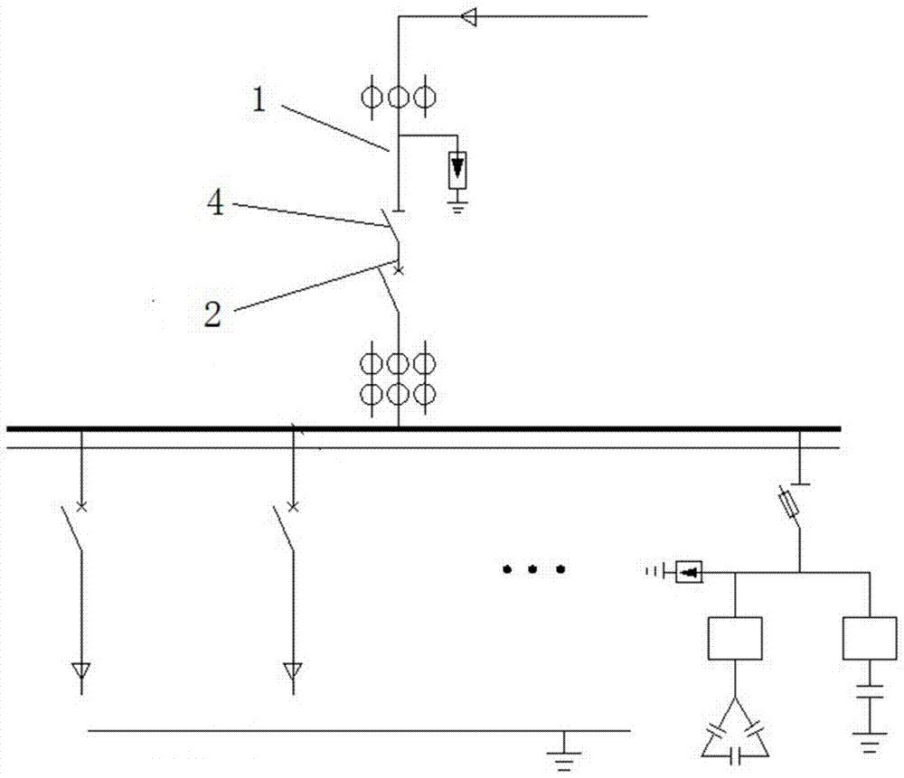 Power distribution device having emergency quick power restoration function