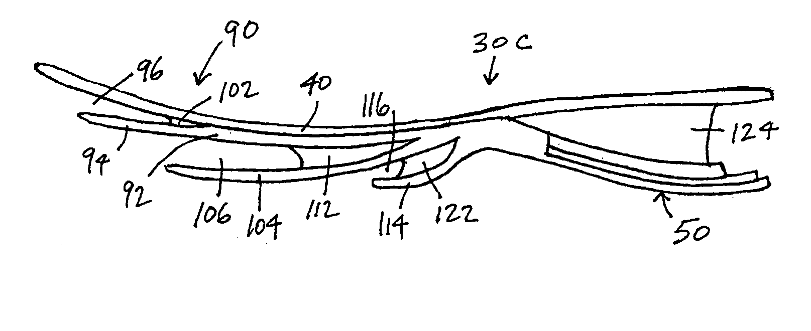 Footwear with a heel plate assembly