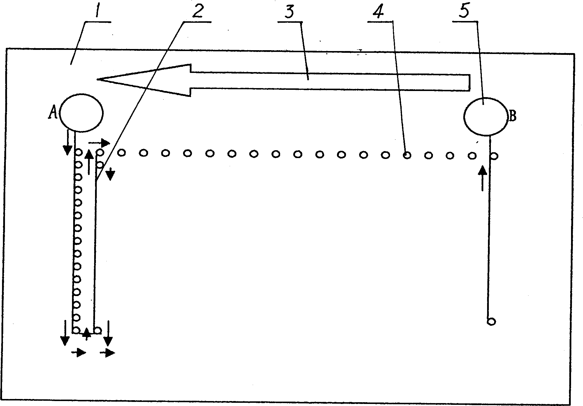 Immune cell microfluid array