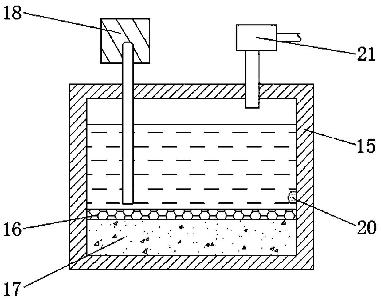 Computer technology-based water quality detection device convenient for sampling