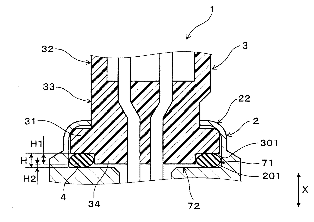 Temperature sensor and process of manufacturing same