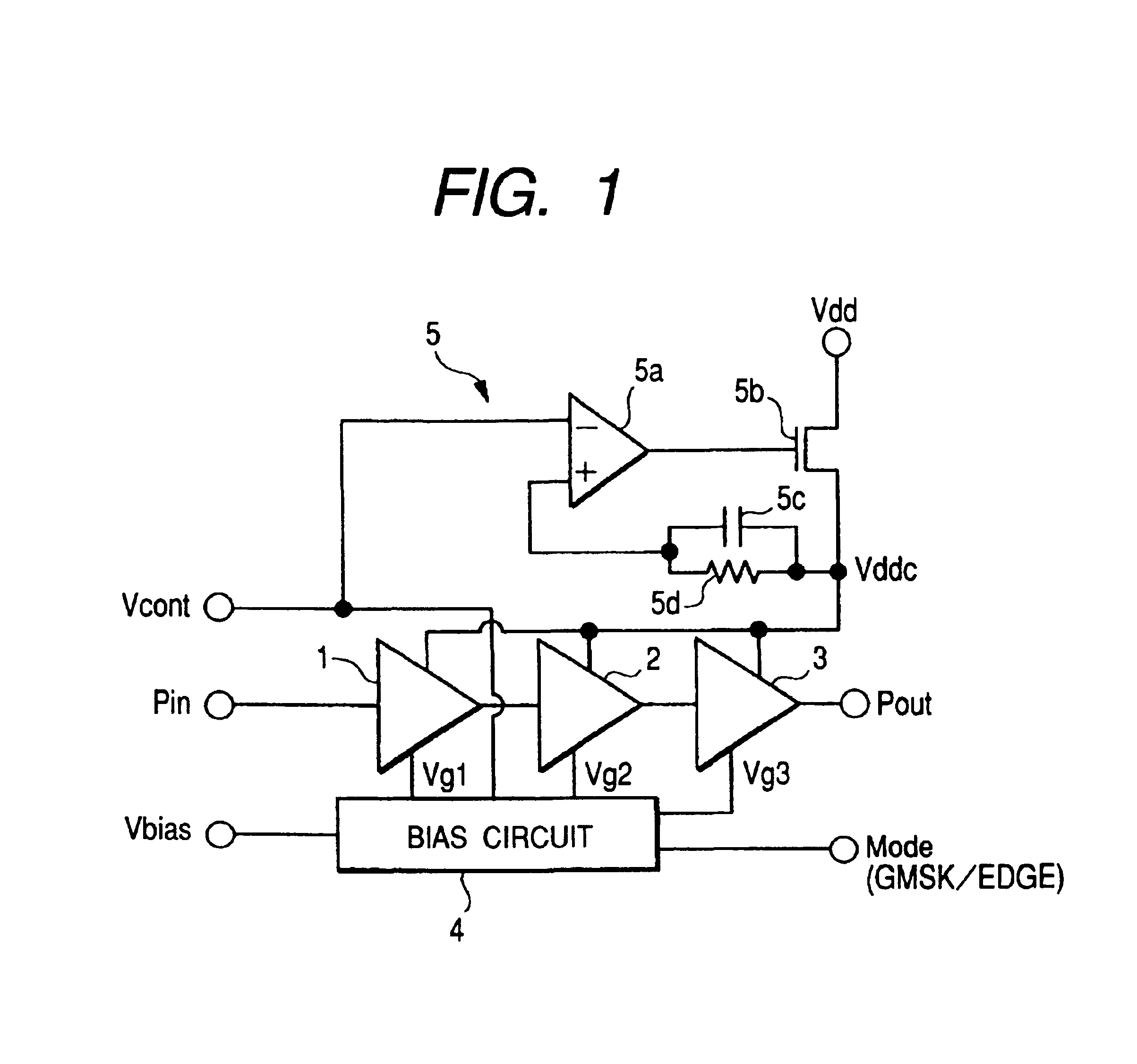 High frequency amplifier