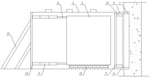 Construction device and construction method for shield tunneling machine starting