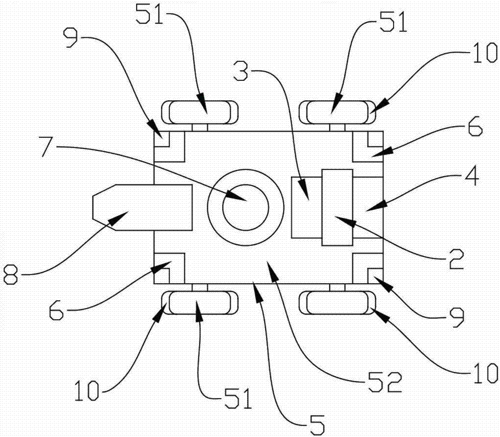 Multifunctional remote control device for operation in vacuum tank and narrow area