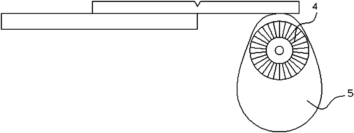 Stainless steel TV frame forming process and equipment