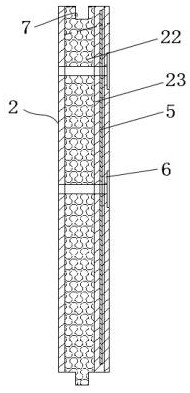 Wall structure and wall construction method