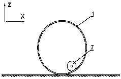 Novel omnidirectional movement spherical robot