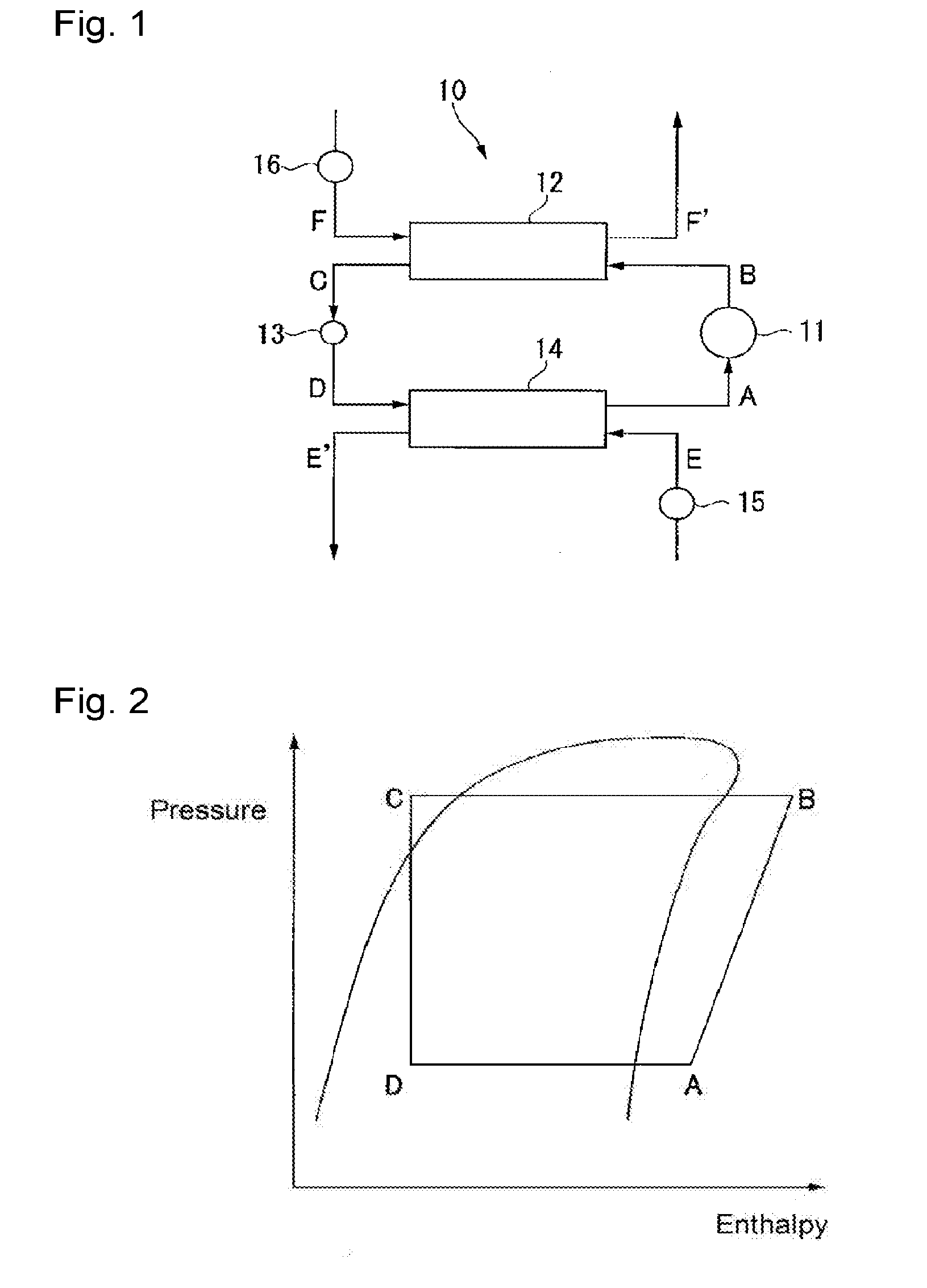 Working fluid for heat cycle