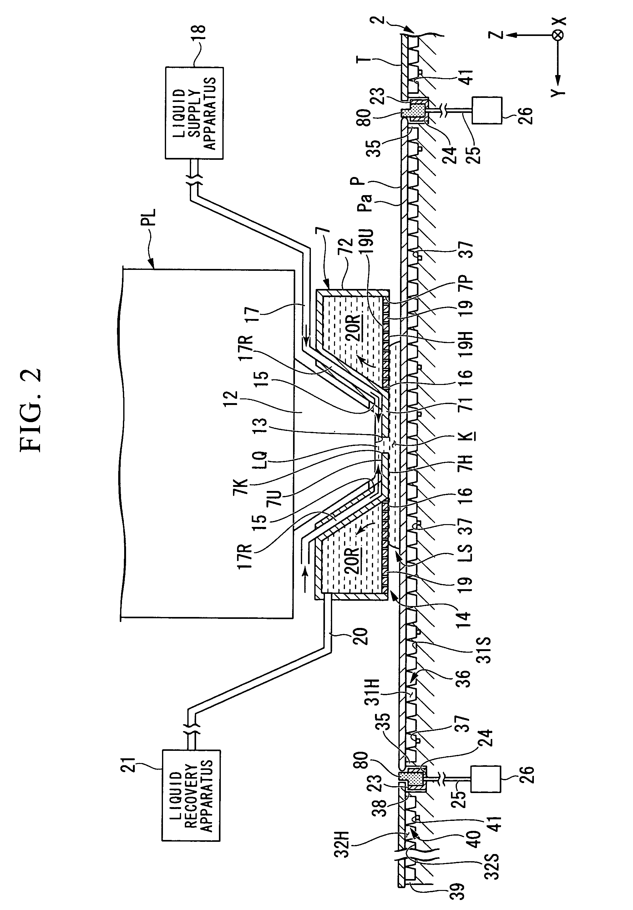 Exposure apparatus, exposure method, method of manufacturing device, program, and storage medium