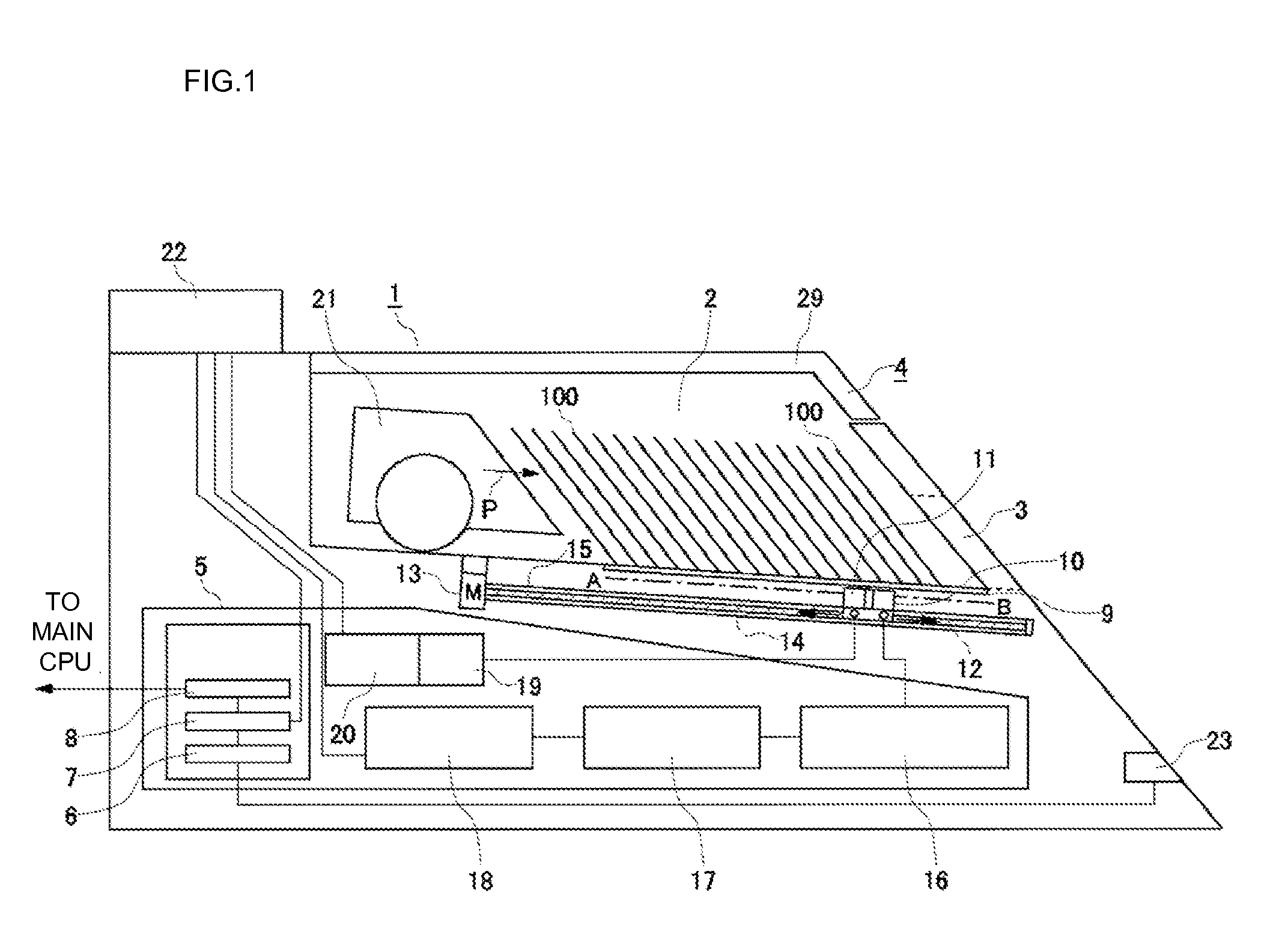 Card reading apparatus and table game system