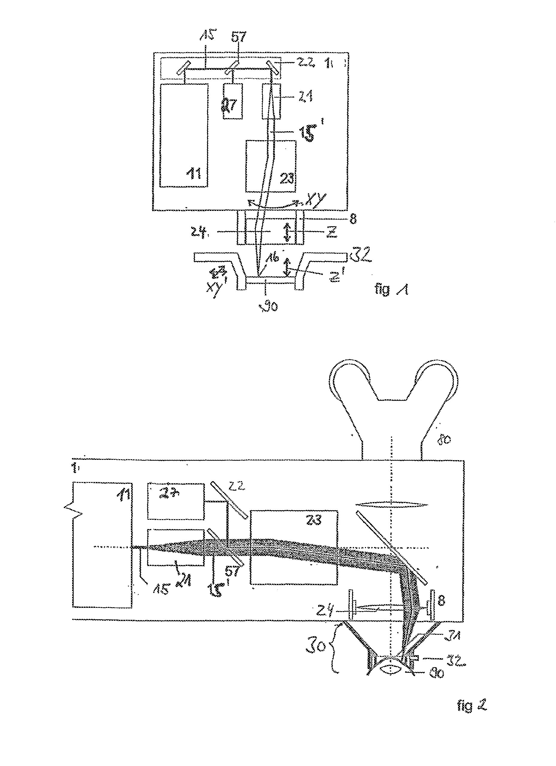 Femtosescond laser system for the exact manipulation of material and tissues