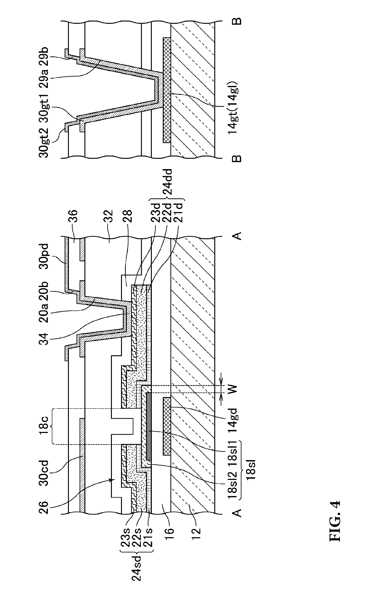 Thin film transistor substrate, liquid crystal display device including same, and method for producing thin film transistor substrate