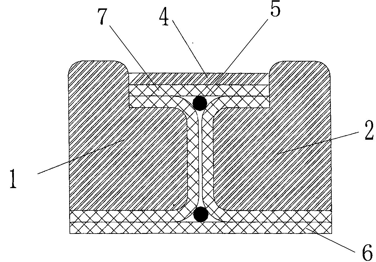 Forming tool and method for I-shaped stringers with openings