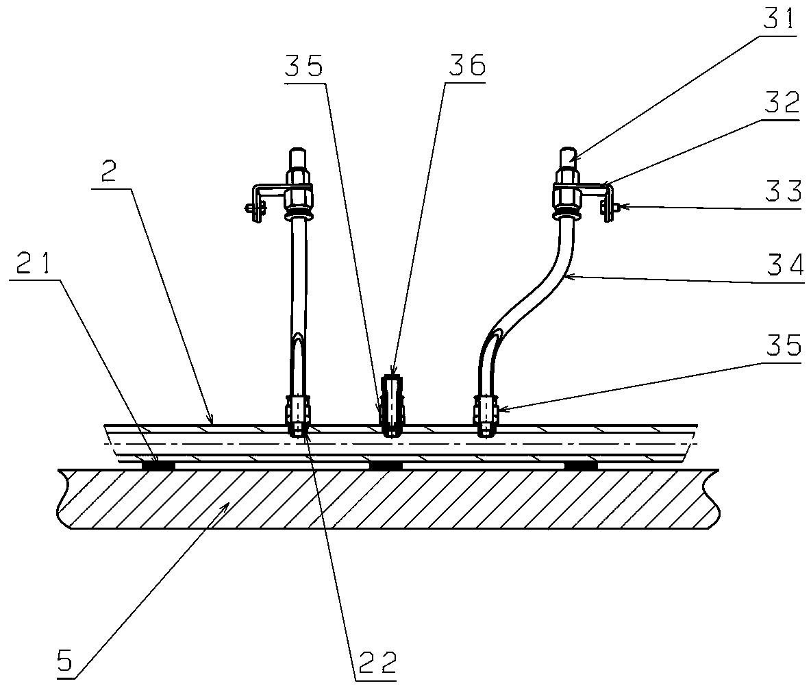 Oil path system used for double-needle-bar warp knitting machine