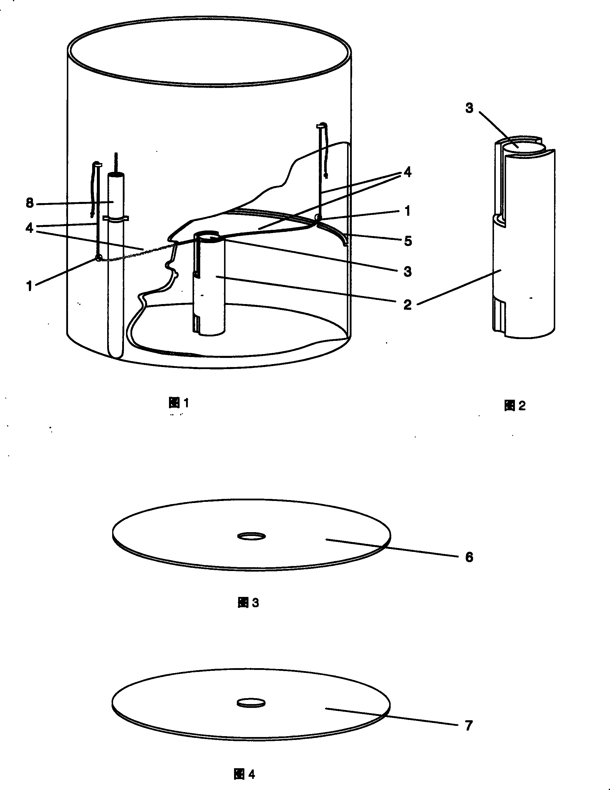 Growth basin having water storage device