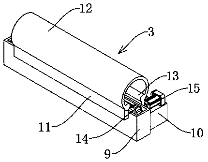 An automatic cutting device for the production of rod-shaped building materials