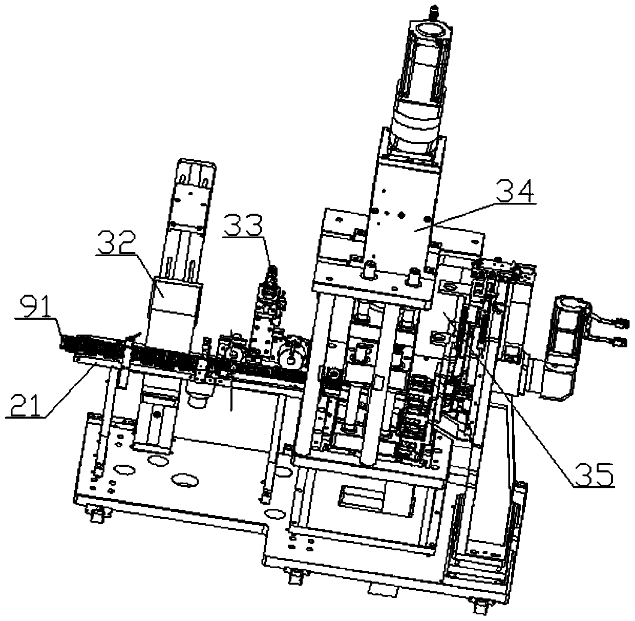 Processing device and technology for backboard of connector