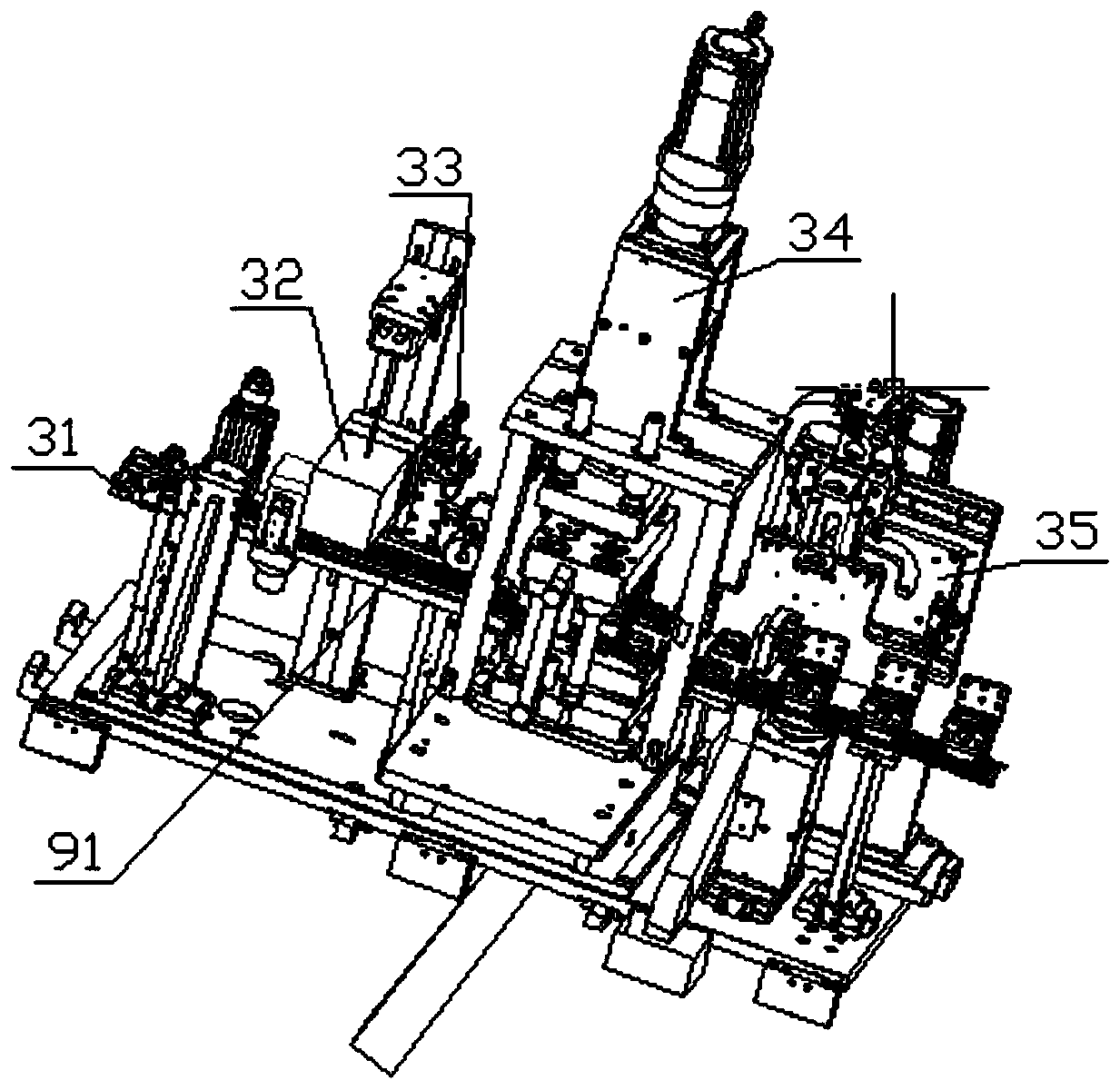 Processing device and technology for backboard of connector