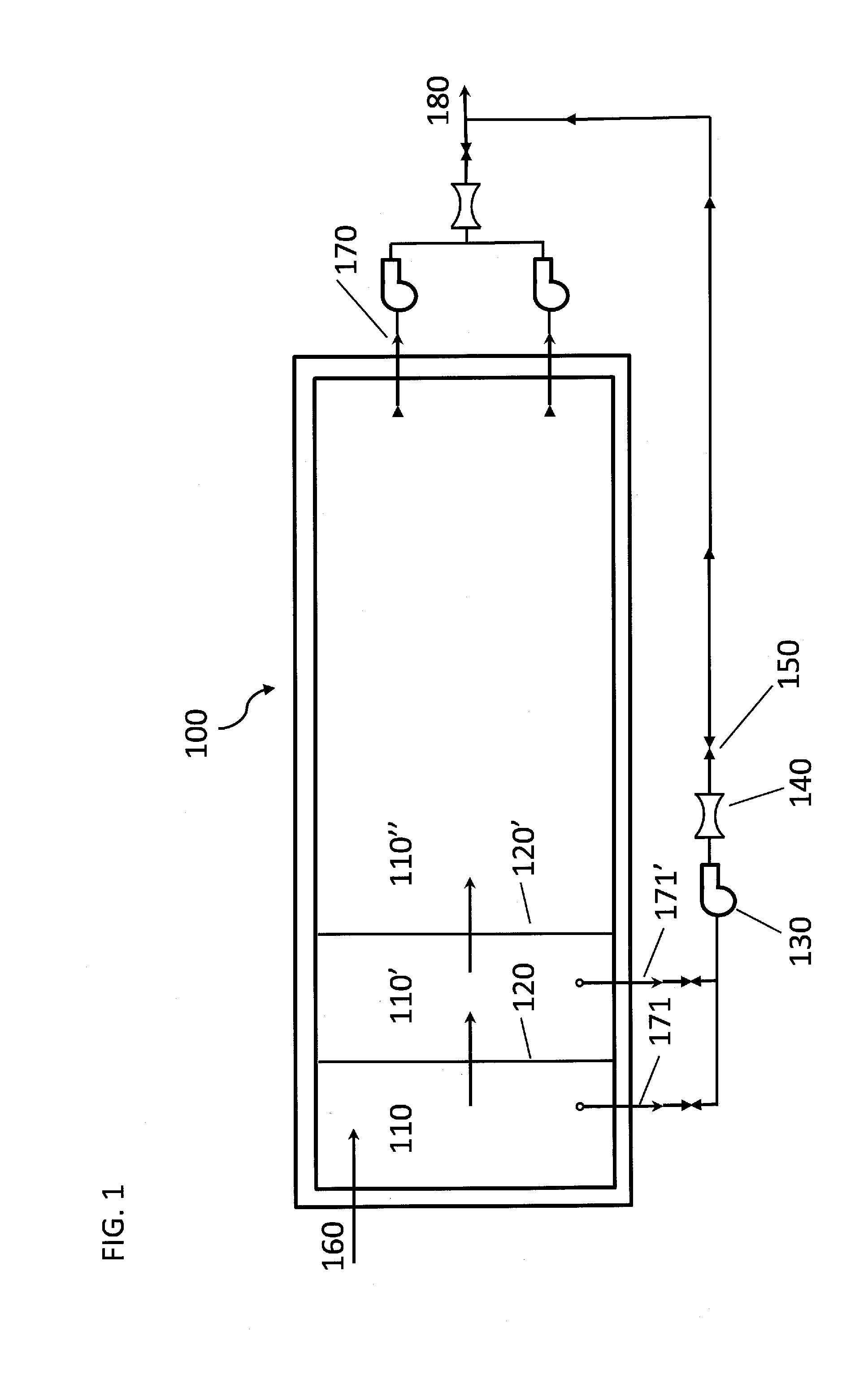 Anaerobic lagoon or tank design for eflluent carbon to nitrogen ratio control