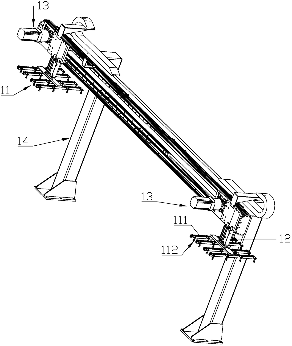 Copper plate assembling device