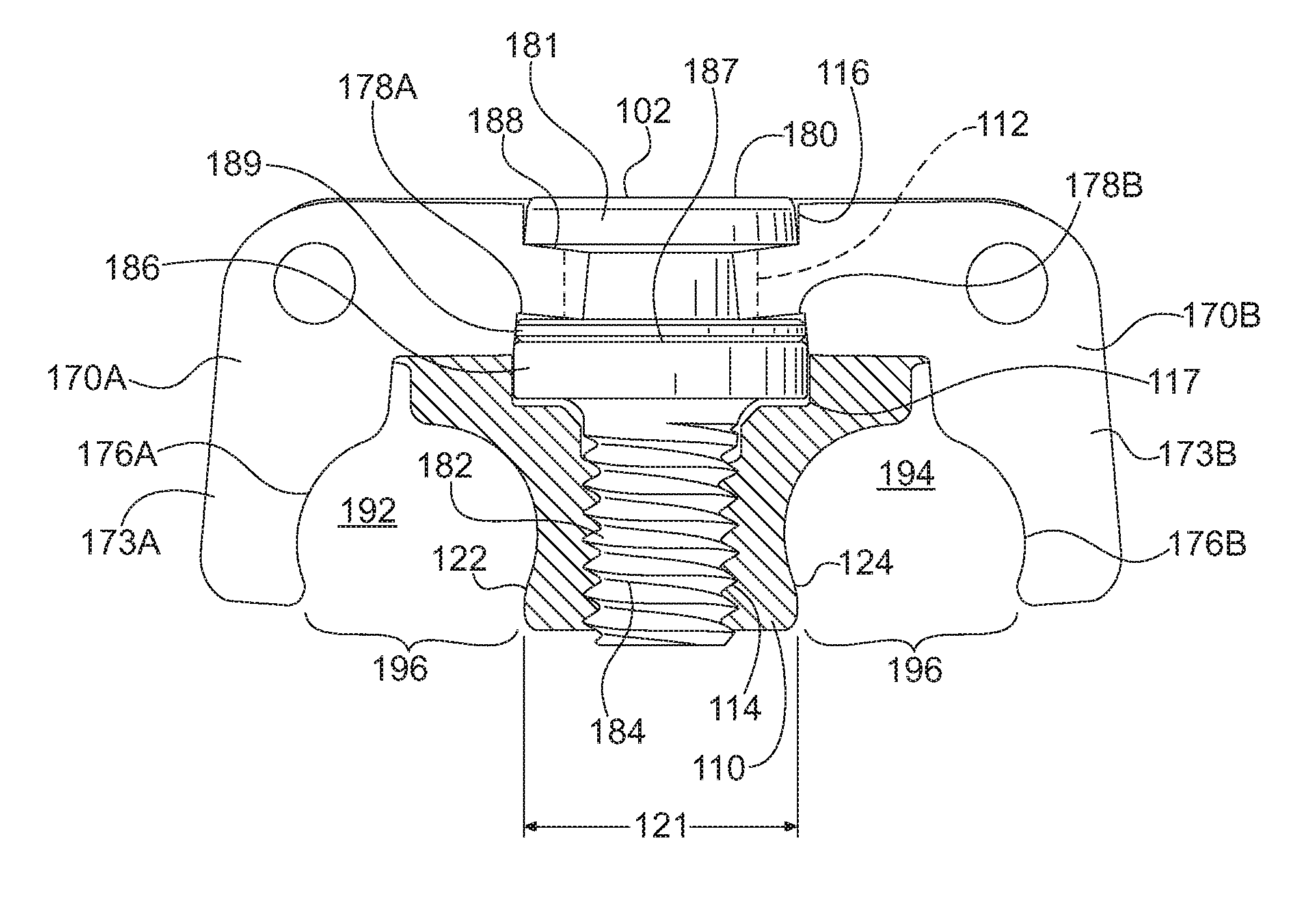 Rod to rod cross connector