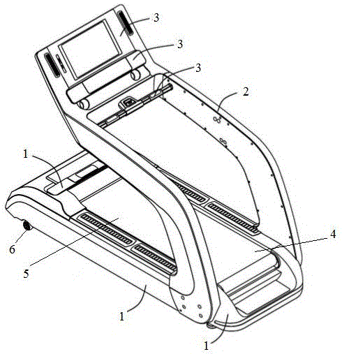 Running board made of TPP material and running machine with running board made of TPP material