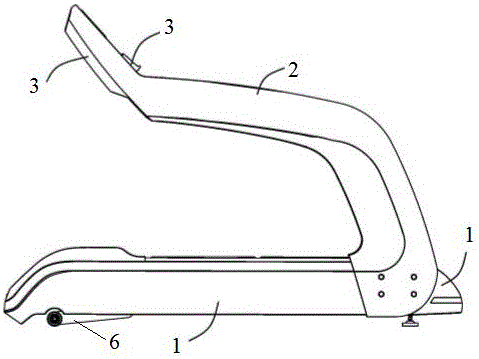 Running board made of TPP material and running machine with running board made of TPP material