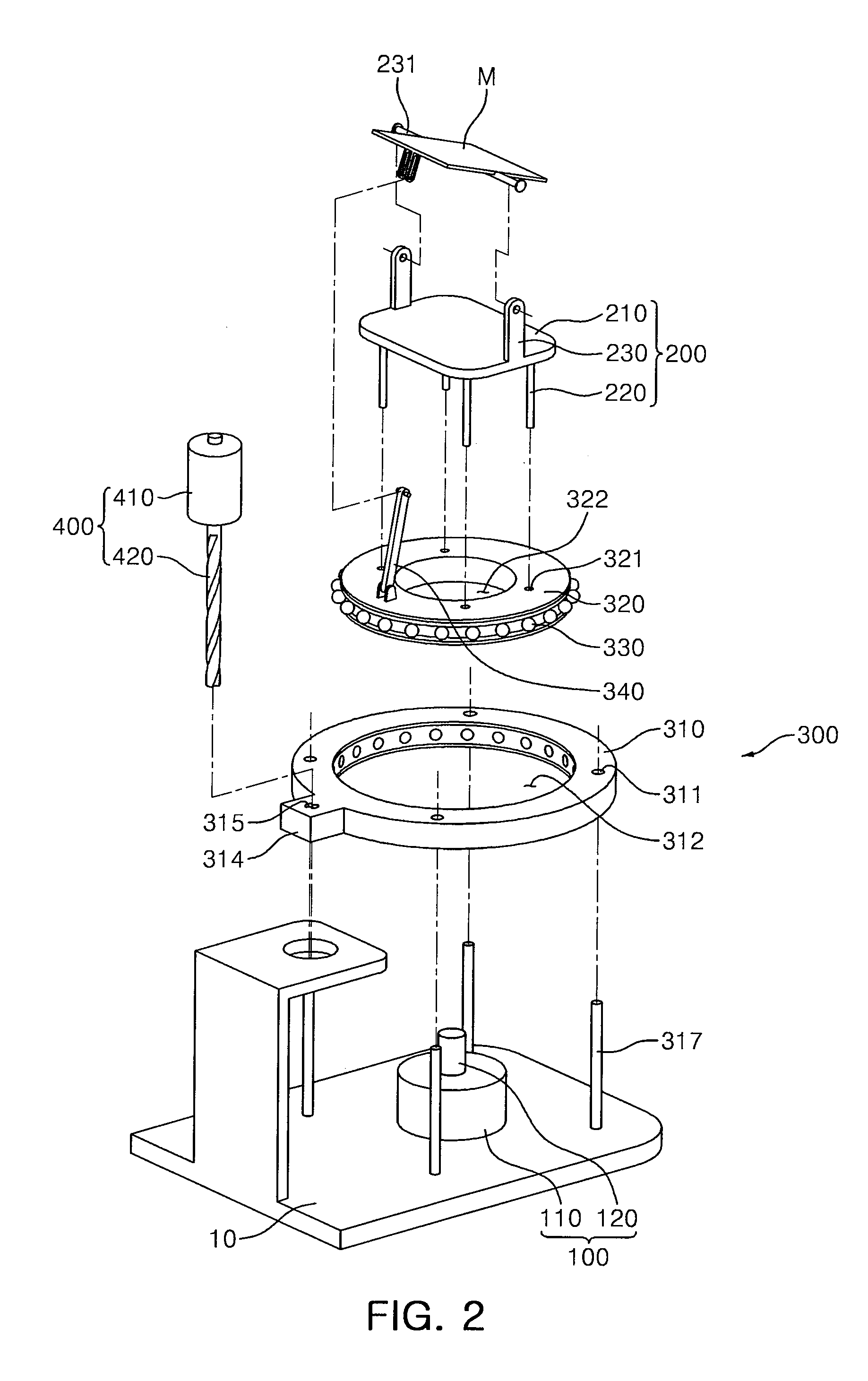 Three-dimensional space scanner