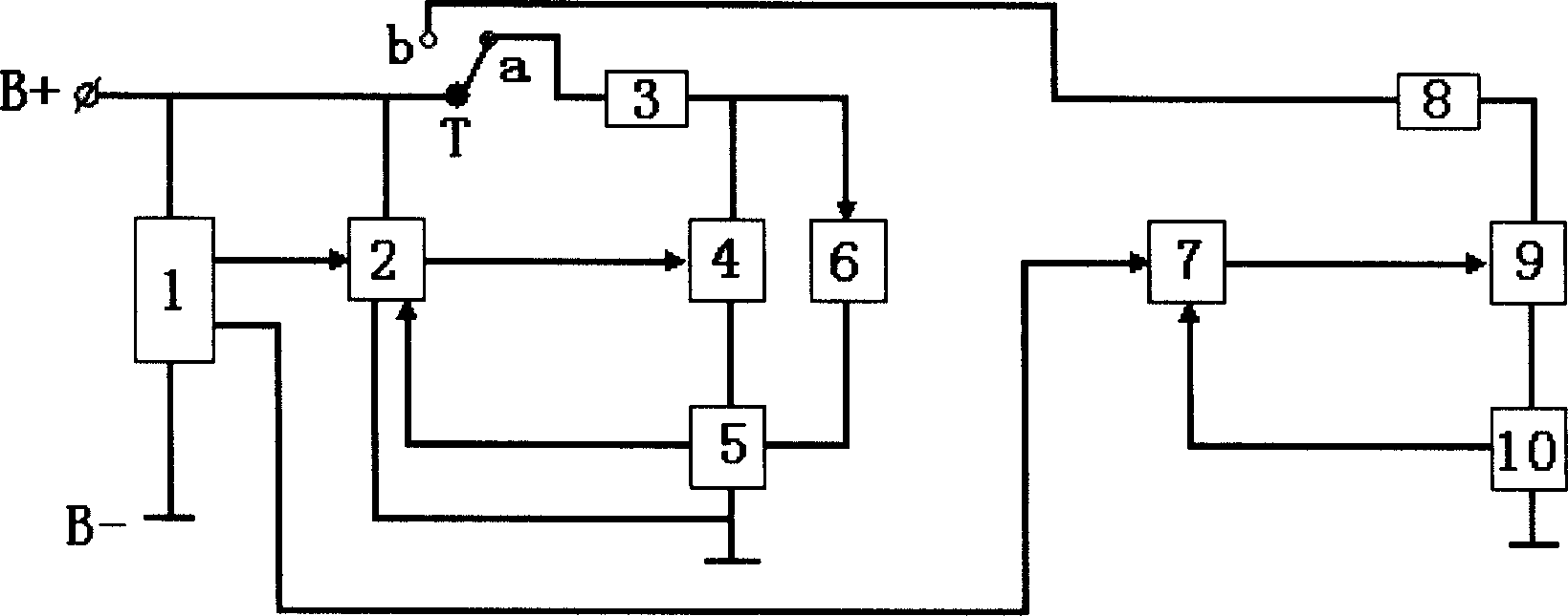 Double constant-current driven module with big power of LED miner's light