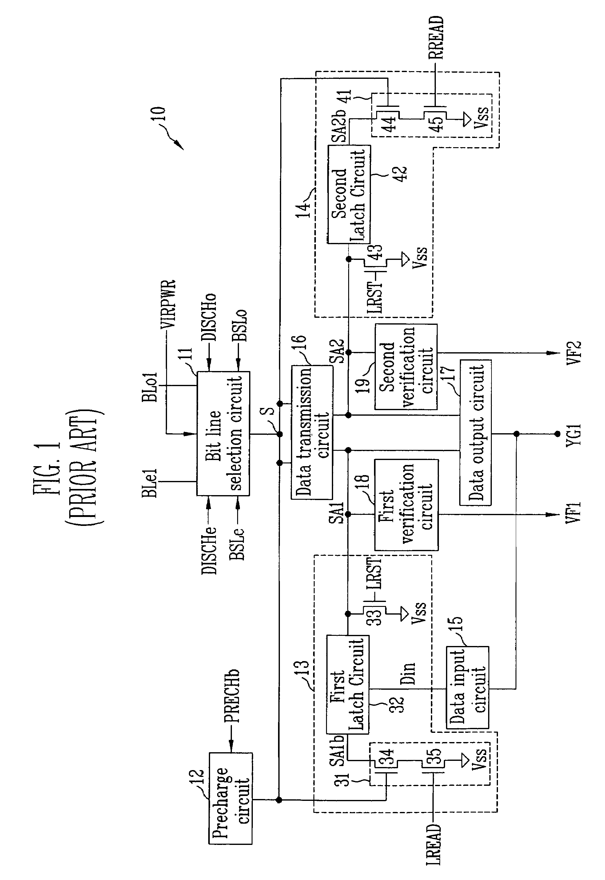 Page buffer circuit of flash memory device and program operation method thereof